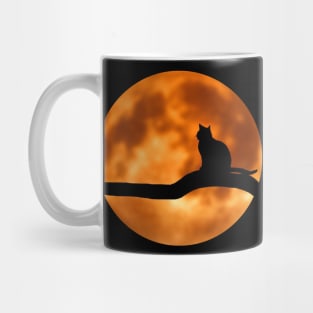 Cat Moon Mug